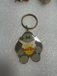 Tokyo Japanese Gorilla Key Chain Hard Rock Cafe key ring