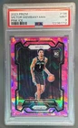 122381712 Victor Wembanyama 2023 Panini Prizm #136 Pink Ice Rookie RC PSA 9