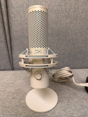 HyperX Quadcast 2 USB Microphone - Frost White - w/ USB-C cord