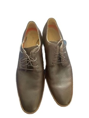 Cole Haan Lenox Hill Pebble Grain Leather Plain Toe Oxford Shoes 11.5