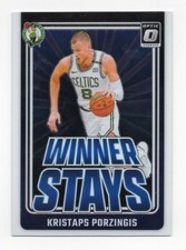 2024-25 Donruss Optic #9 Kristaps Porzingis Winner Stays