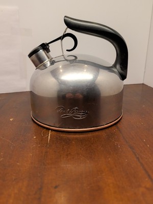 Vintage Paul Revere Copper Bottom Tea Kettle Pot