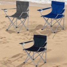 Folding Camping Chairs Lightweight Outdoor Patio Garden Beach Chair Fishing Seat