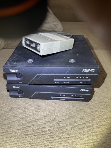 Telex Professional Wireless Microphone System FMR-70 (x2) WT-50 | eBay