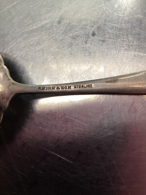 Vintage S.Kirk & Son Repousse Sterling Silver Bon Bon Server
