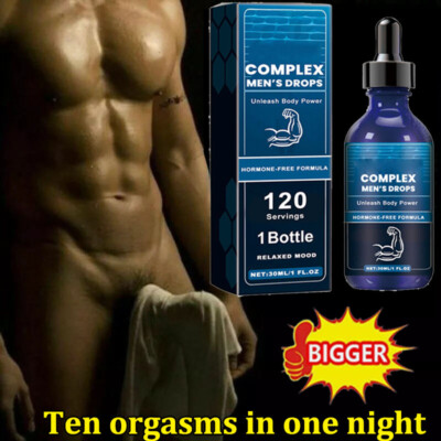 Male Growth Nutrition Drops, Complex Men's Drops, Secret Drops for Strong Men US