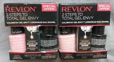 2  Packs of Revlon 2 Step to Total Gel Envy 720 Beginner Luck