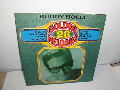 2 LP Buddy Holly-28 Golden Melodies  2 LP Album  Siehe Bilder OLDIE''s  SUPER