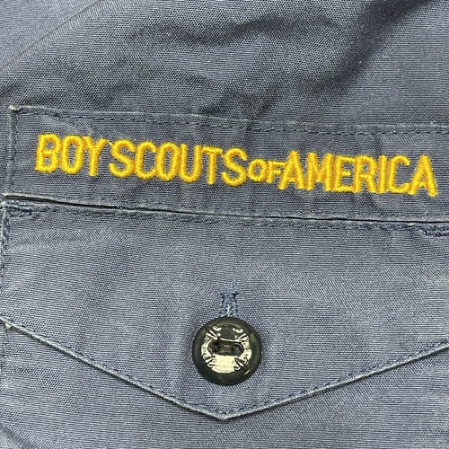 Boy Scouts of America Uniform Youth Medium Blue Shirt Cub Scouts - Picture 5 of 12