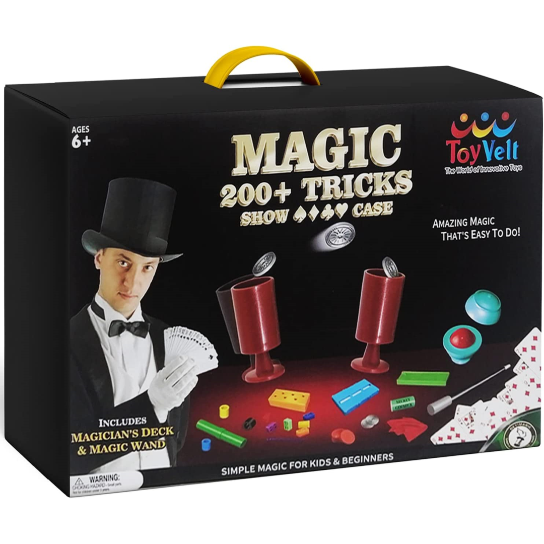 ToyVelt Magic Tricks Set For Beginners with Over 200 Tricks and Instructions