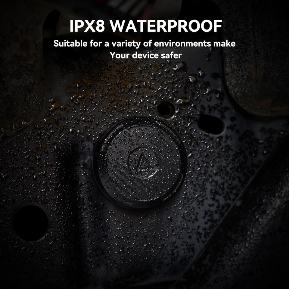 AirTag Holder,IPX8 Waterproof AirTag Case Sticker Bike Mount