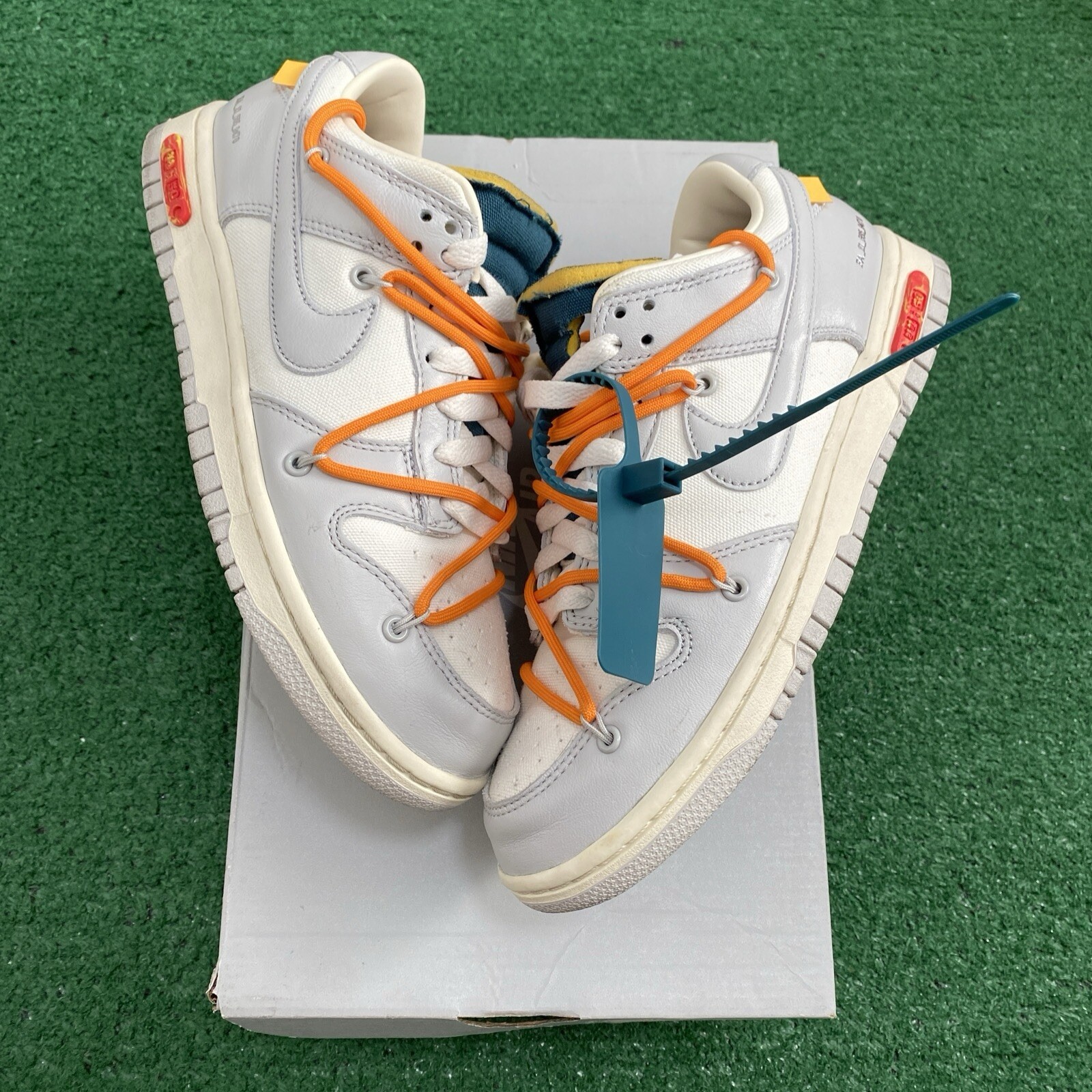 OFF WHITE X NIKE Taglia 6.5 Nike Off White x Dunk Low 44 di 50 VIENE FORNITO CON RICAMBIO! PULITO!