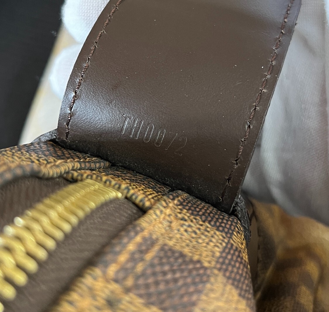 Louis Vuitton Naviglio Daimer Ebene Crossbody / Shoulder Bag Brown Messenger Bag thumbnail 14