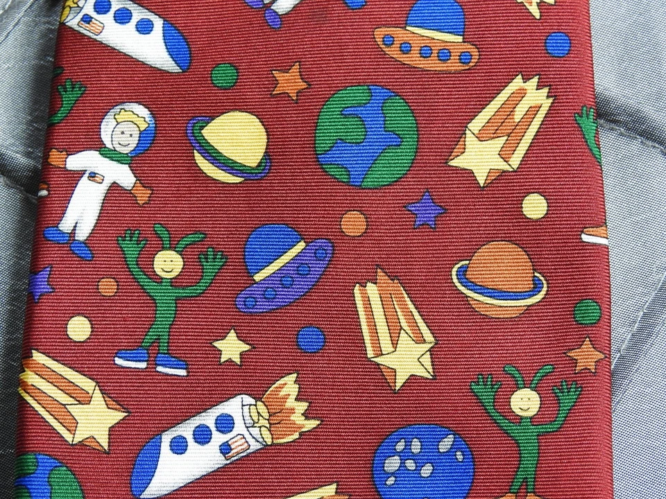 Corbata Save The Children Hombre Kemen Edad 12 Espacio Diversión 55-1/4" - ROJA Foto 2 de 4