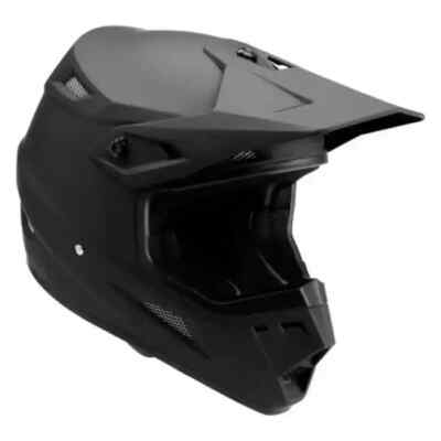 Answer Racing AR1 Motorcycle Helmet Matte Black MX Off-road ATV UTV BMX MTB XL