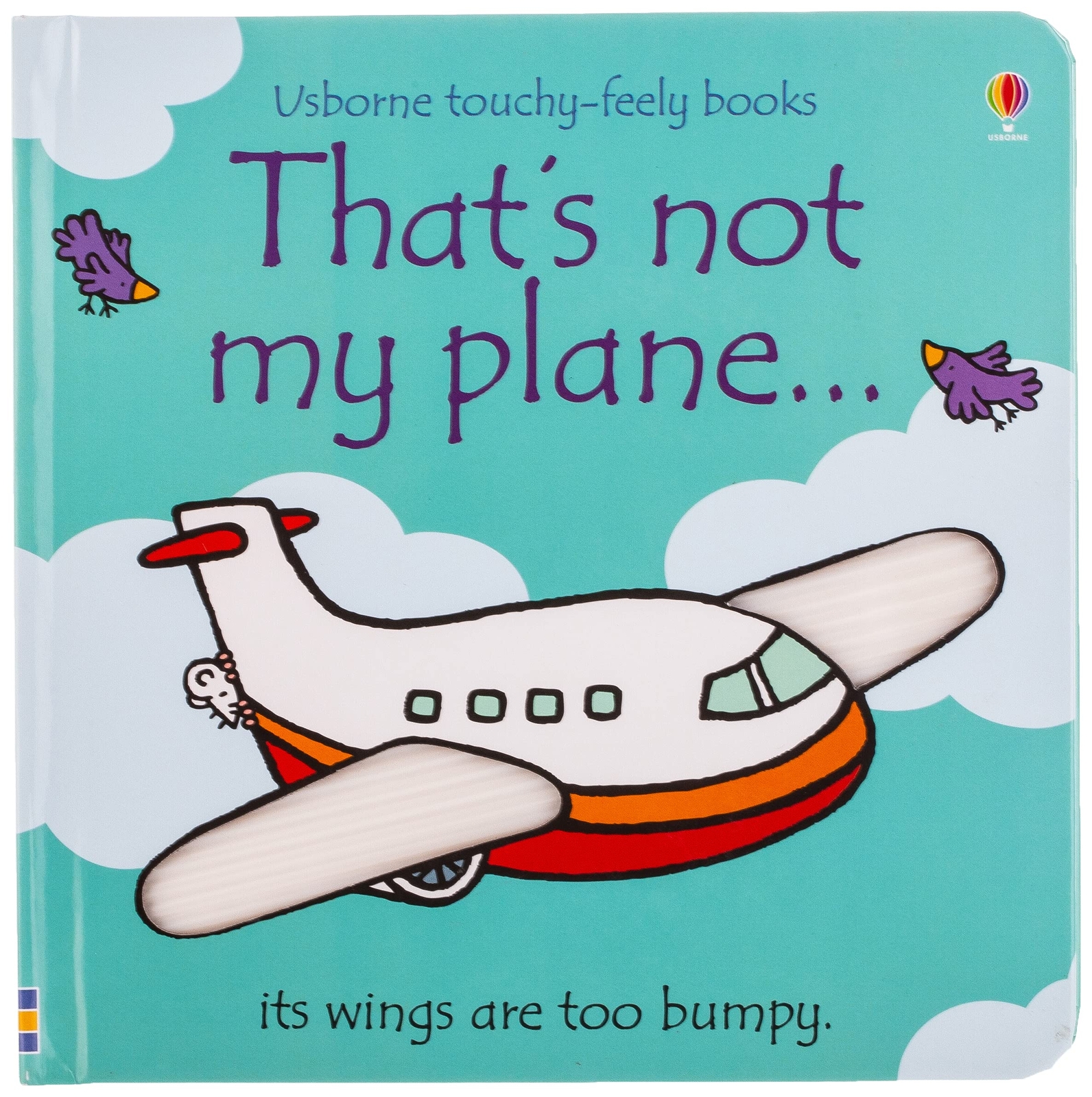 Thats Not My Plane (Usborne Touchy-Feely Board Books) By Fiona Watt NEW
