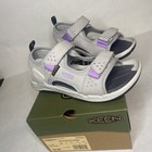 Keen Drift Creek Two Strap Drizzle/English Lavender Size 6