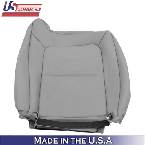 2003-2006 Fits Cadillac Escalade Genuine Leather Front Seat Covers Pewter Gray - Picture 61 of 98