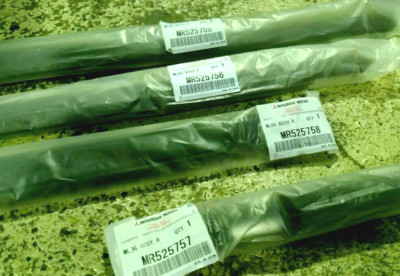 Mitsubishi LANCER EVOLUTION EVO 7/8/9 CT9A Front Rear Molding Set Genuine Japan