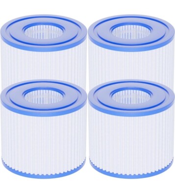 Cryspool Type VI Filters 4 Pack For Spa Pool & Hot Tubs