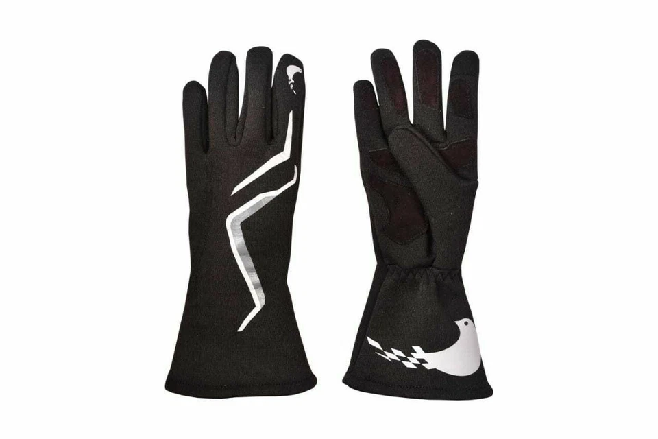 Высокое качество-двойной слой Nomex огнестойкого гоночные перчатки с сенсорным экраном - Изображение 3 из 4