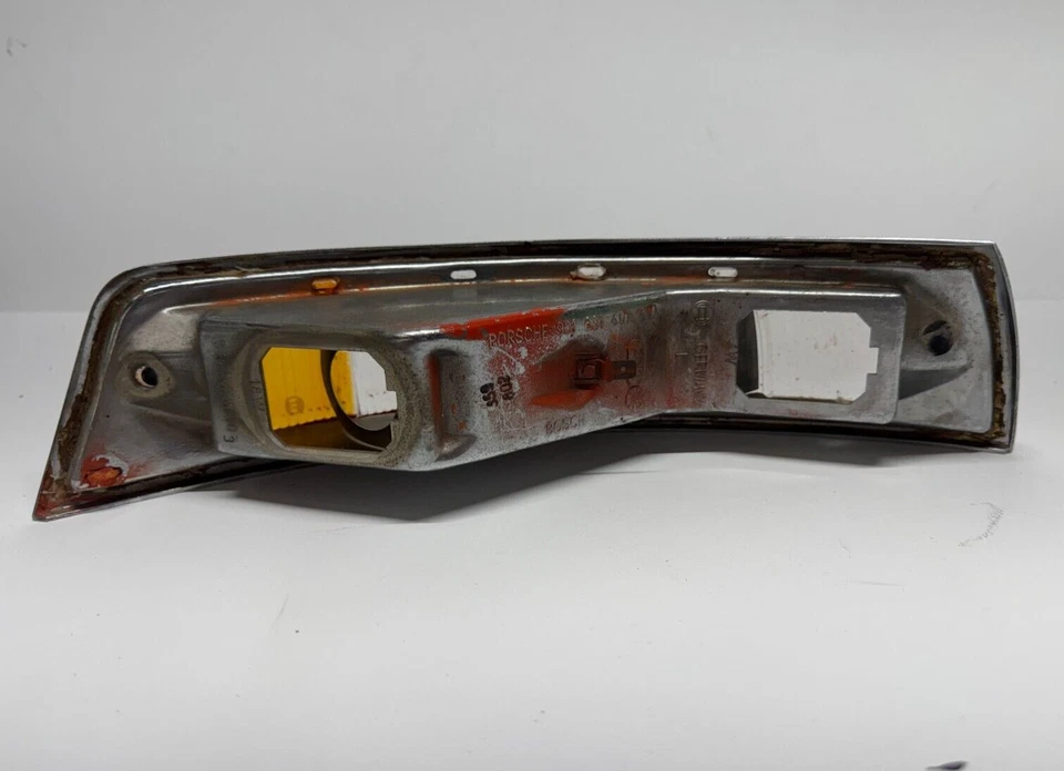 Conjunto intermitente delantero izquierdo original Bosch Porsche 912 1965-68 estilo europeo Foto 3 de 4