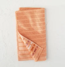 2 Pack Opalhouse with Jungalow Terracotta Sculpted Terry Fringe Hand Towel A250