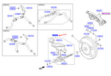 Maître-cylindre de frein Hyundai SANTA FE