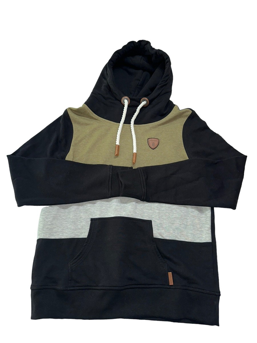 Wanakome Men's Small Pullover Hoodie Sweatshirt Color Block Outdoor NWOT