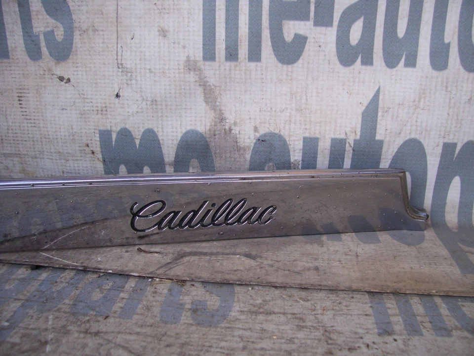 1977-1979 CADILLAC DEVILLE FLEETWOOD OEM FRONT HOOD CHROME MOLDING TRIM LIP - Image 2 of 4