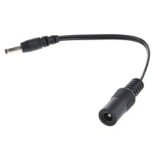 CCTV DC Power Adapter Cable 5.5x2.1mm Female Jack Socket to 3.5x1.35mm Male Plug
