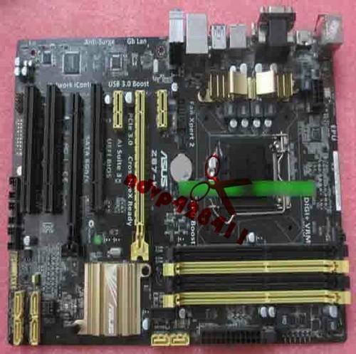 Placa madre ASUS Z87-K LGA 1150/zócalo H3 usada Intel Z87 DDR3 - Imagen 3 de 4