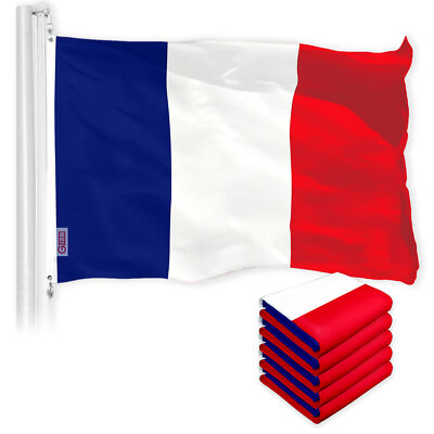 France French Flag 3x5FT 5-Pack 150D Printed Polyester By G128 | eBay