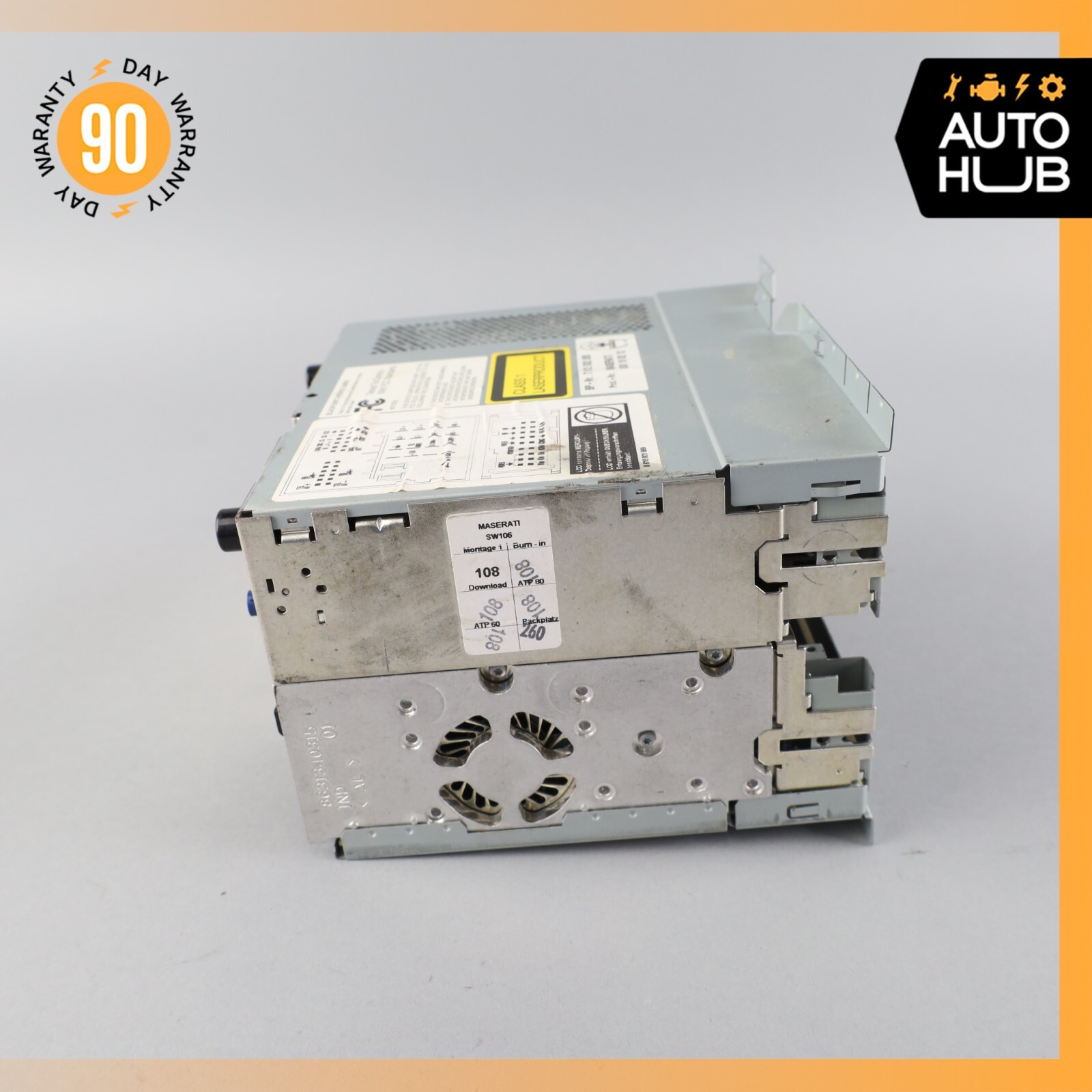 03-08 Maserati Quattroporte M139 Command Head Unit Navigation Radio OEM 29k