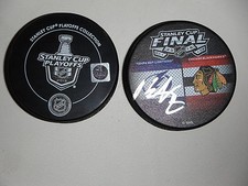 TAMPA BAY LIGHTNING ONDREJ PALAT SIGNED 2015 STANLEY CUP PUCK BB
