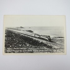 Real Photo Postcard RPPC Southern Pacific Daylight Train California UNPOSTED