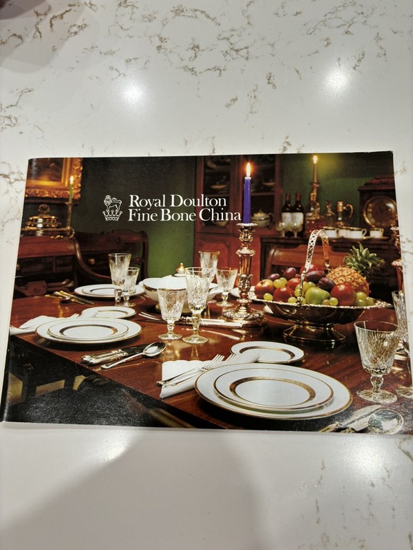 Royal Doulton China Booklet