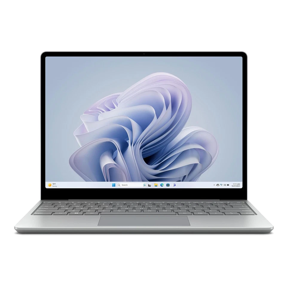 Microsoft Surface Laptop Go 3 Platin 12,4 Zoll Business Notebook Touchscreen 