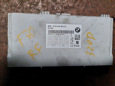 BMW F30 320d 2012 SEAT CONTROL MODULE MEMORY RIGHT FRONT 61.35 9257097 ...
