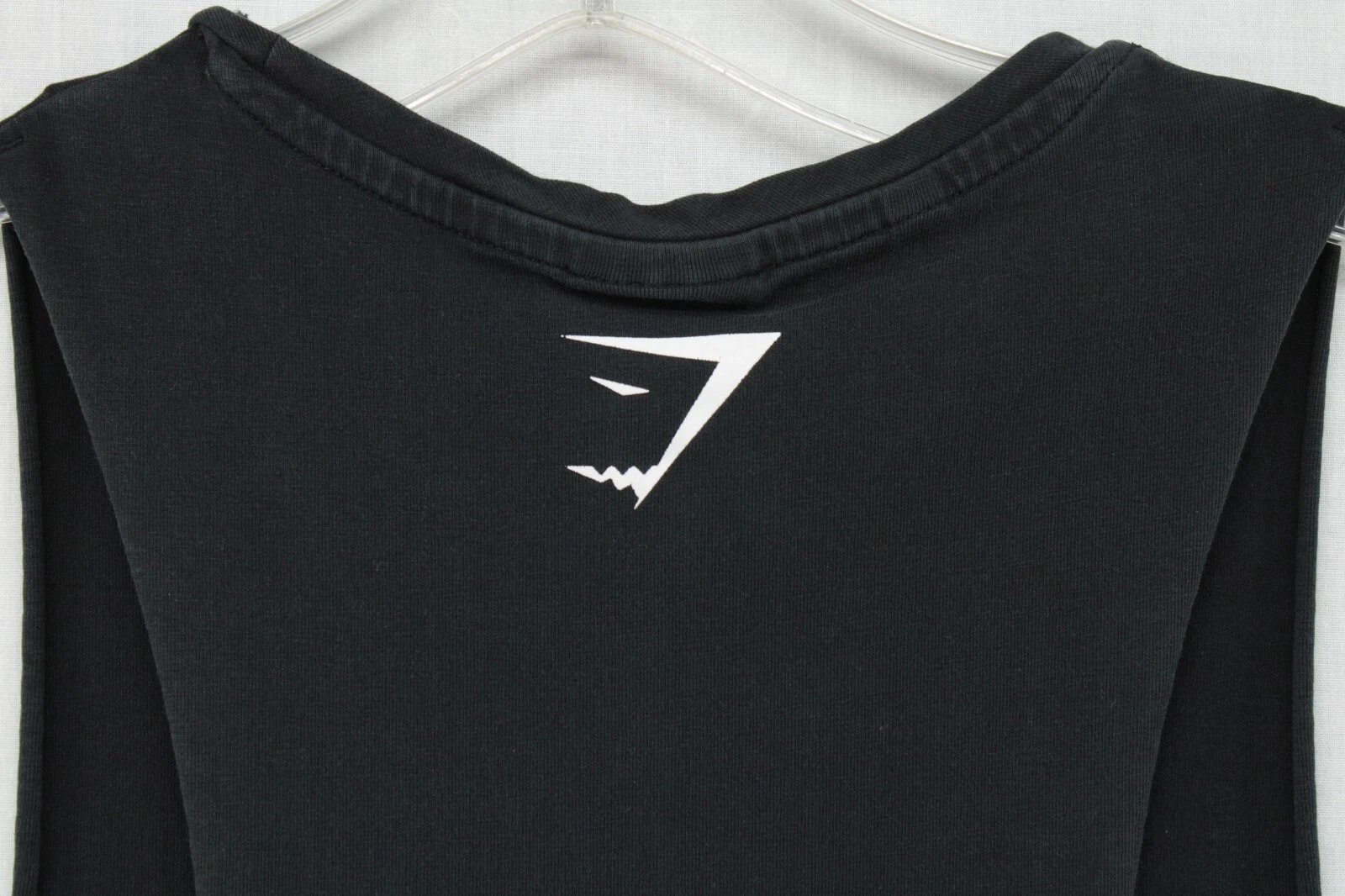 gymshark muscle cotton blend graphic tank-top