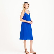 J.Crew Crepe Dress Size ROYAL BLUE Size XXS