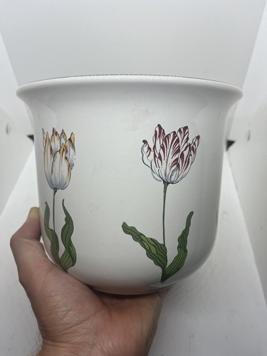 Piantatrice in ceramica per vasi tulipani cache fiori Tiffany 5-3/4" H di Tiffany & Co England - Foto 5 di 15