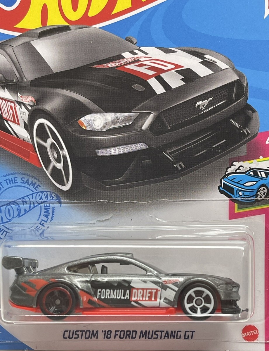 Hot Wheels Custom '18 Ford Mustang GT HW Drift 4/5 887961912050| eBay