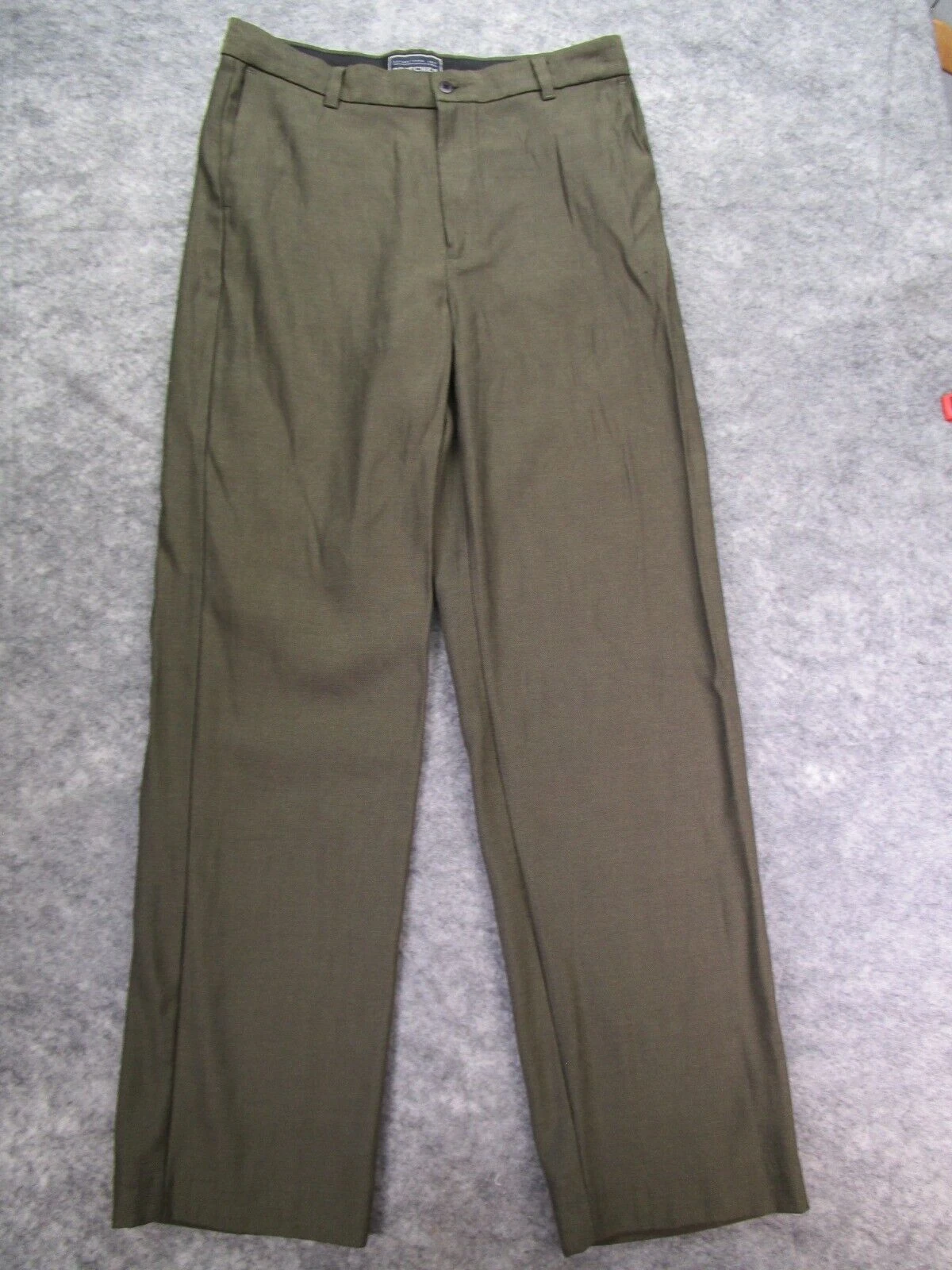 Britches Pants Mens 36x34 Brown Sweater pants soft dress trouser