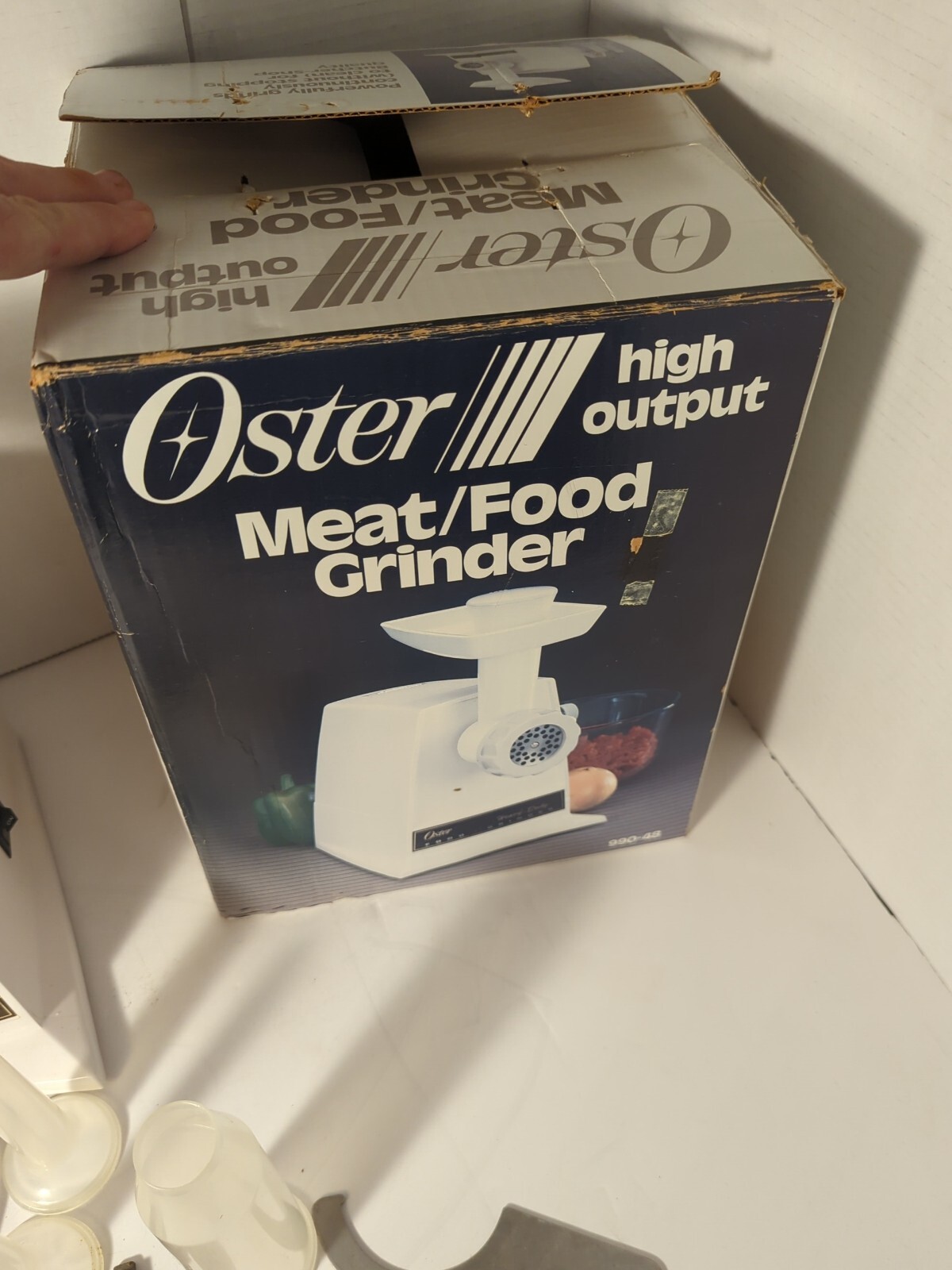 Vintage Oster High Output Meat Food Meat Grinder 4726+ Sausage Maker no