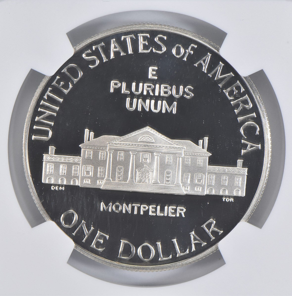 1993-S James Madison Commemorative Proof Silver Dollar PF70 UCAM