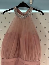 Pretty little thing pink evening dress size 10