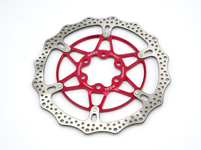 A2Z Teppan Yaki SP5 Floating Brake Disc Rotor 160mm Red Dots SPV-160TD-3-B3