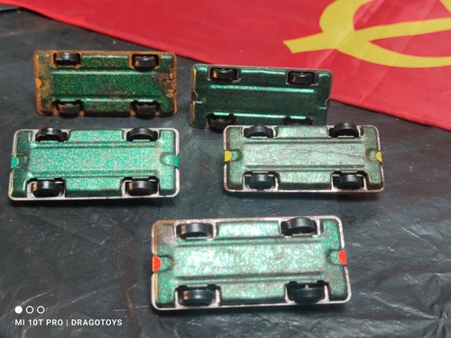 VINTAGE RACE SPORTS CAR SET SOVIET ERA RUSSIA USSR СССР METAL PLASTIC TIRES - Picture 7 of 24