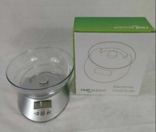New Real Appeal Electronic Food Scale with Bowl